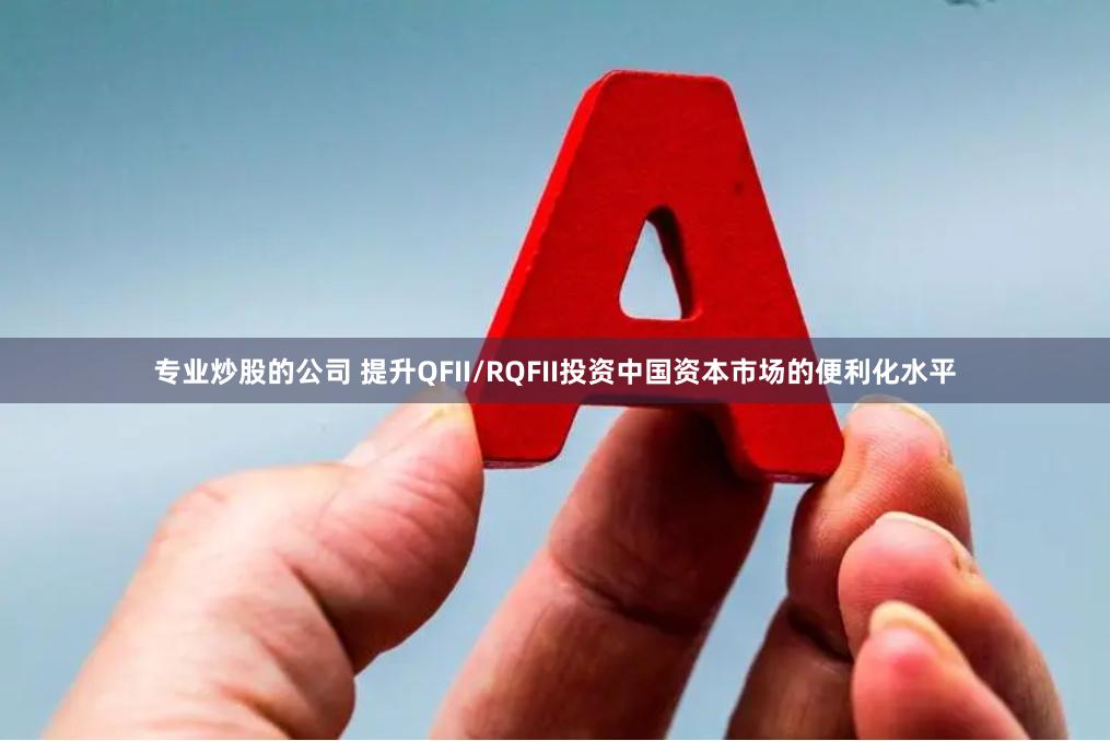 专业炒股的公司 提升QFII/RQFII投资中国资本市场的便利化水平