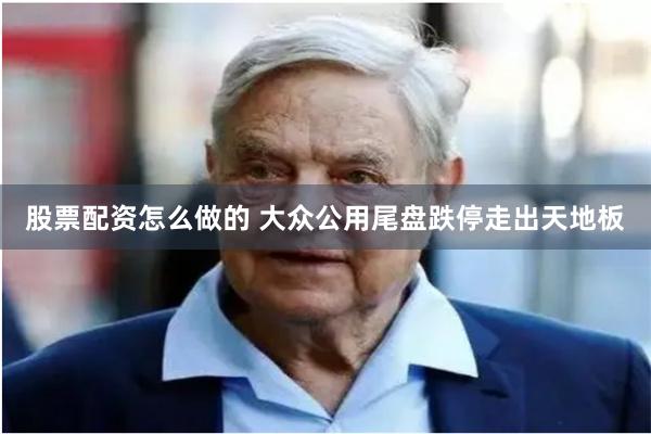 股票配资怎么做的 大众公用尾盘跌停走出天地板