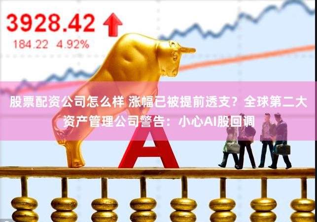 股票配资公司怎么样 涨幅已被提前透支?全球第二大资产管理公司警告:小心AI股回调